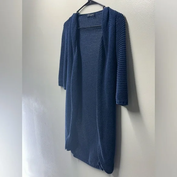 Piazza Sempione SpA Blue Knit Cardigan - Picture 4 of 13